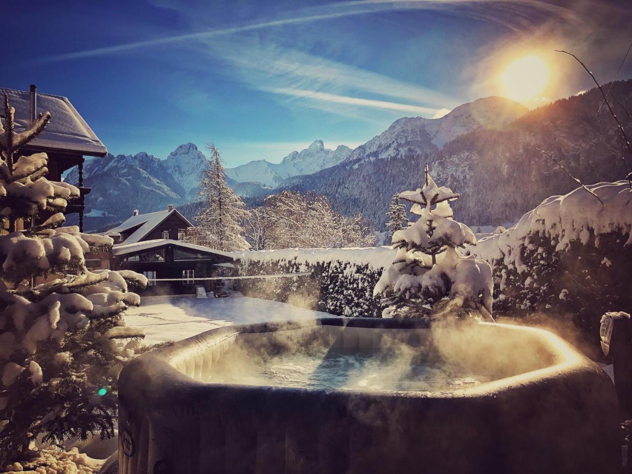 شاتو دو Family B&B Le Vieux Chalet المظهر الخارجي الصورة