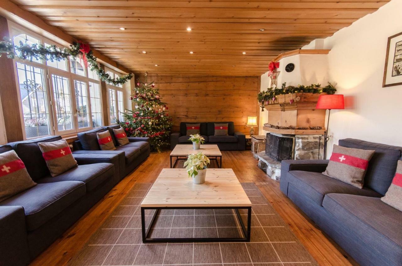 شاتو دو Family B&B Le Vieux Chalet المظهر الخارجي الصورة